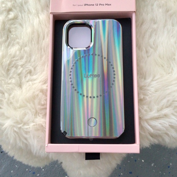 Lumee Halo by Paris Hilton Lighted Cell Phone Case for iPhone 12 Pro Max- NWT - Picture 6 of 7
